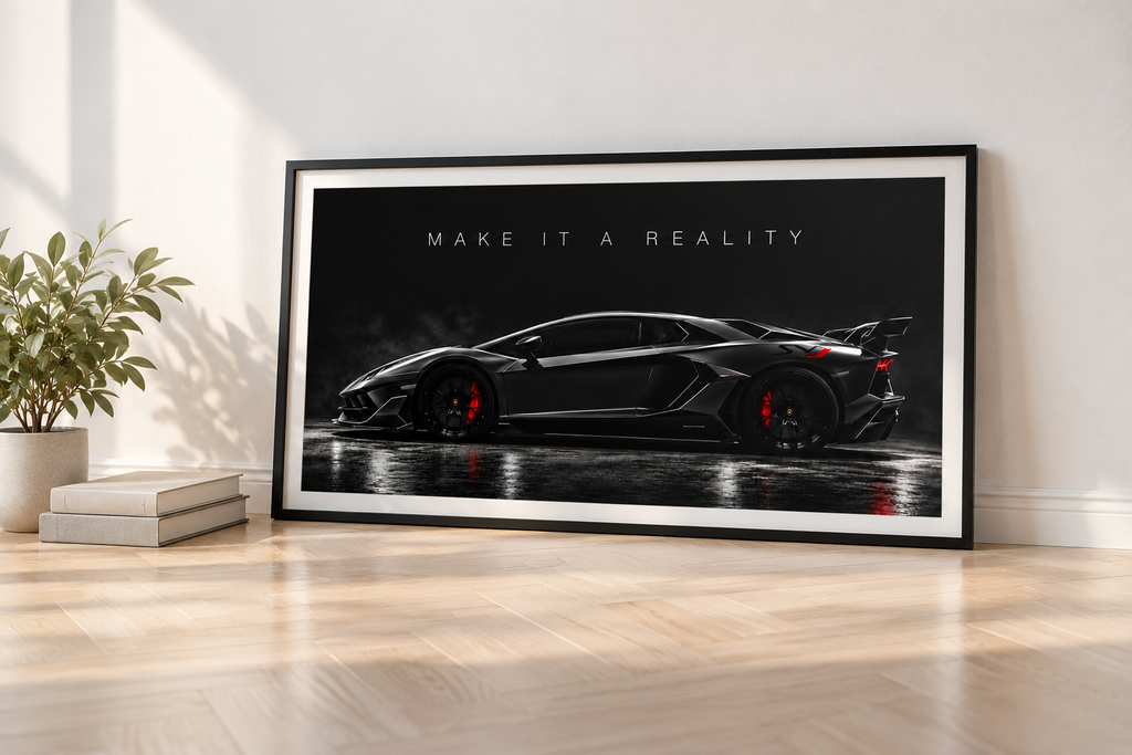 Lamborghini Aventador SVJ Poster