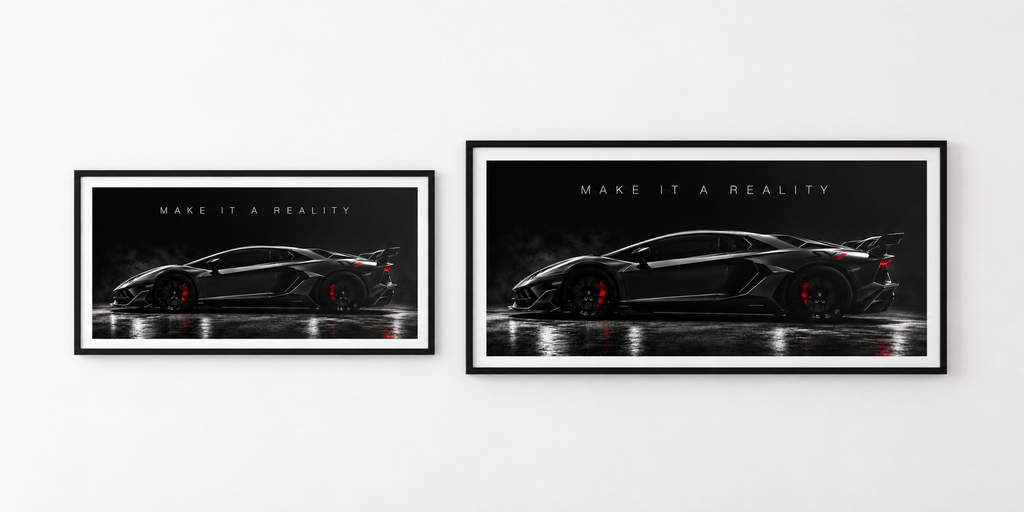 Lamborghini Aventador SVJ Poster