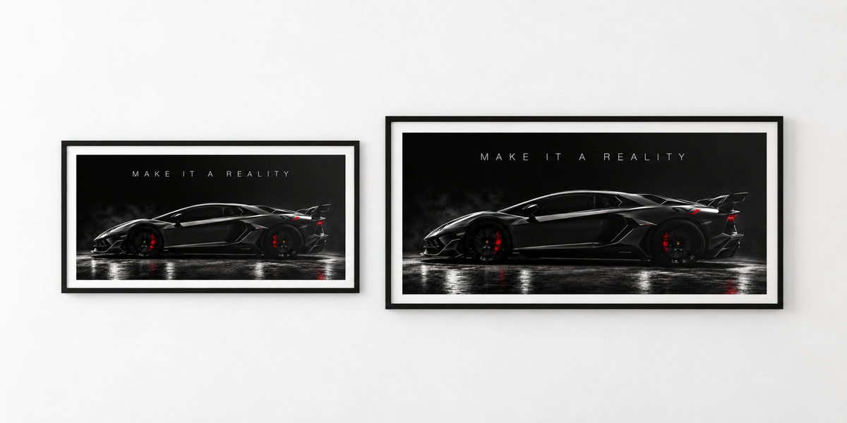 Lamborghini Aventador SVJ Poster
