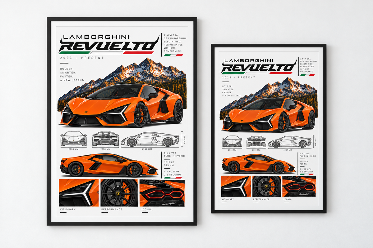 Lamborghini Revuelto Poster