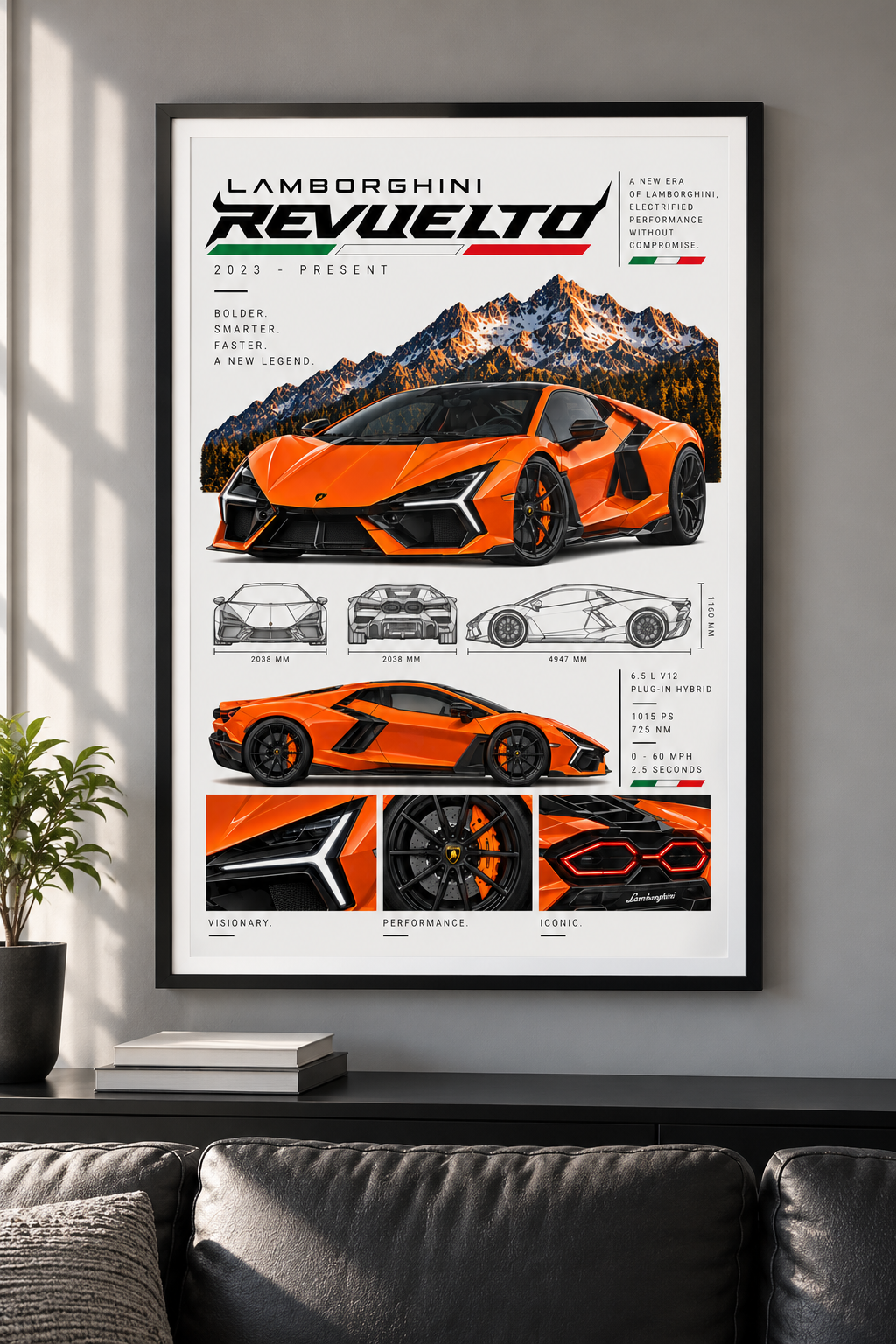 Lamborghini Revuelto Poster